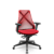 Cadeira Bix X+ Poliéster Slider Vermelho - Imagem 1