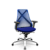 Cadeira Bix X+ Aero Azul Sincron Base Alumínio - Imagem 1