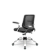 Cadeira Beezi Facto Dunas Preto Stamp Cromada - Imagem 3