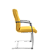 Cadeira Suprema Aproximação Cromada Dunas Amarelo - Imagem 2