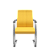 Cadeira Suprema Aproximação Cromada Dunas Amarelo - Imagem 1