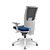 Cadeira Flash Presidente Slider Cinza/Azul - Imagem 3