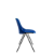 Cadeira Quick Fixa "V" Azul Base Metal Preto - Imagem 2