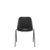 Cadeira Quick Fixa "V" Preto Base Metal Preto - Imagem 1