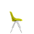Cadeira Quick Fixa "V" Mostarda Base Metal Cromada - Imagem 2