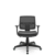 Cadeira Brizza Executiva Vinil Preto PE - Imagem 1