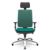 Cadeira Brizza Soft Verde Poliéster Slider - Imagem 1