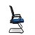 Cadeira Adrix Aprox S Poliester Azul - Imagem 2