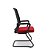 Cadeira Adrix Aprox S Poliester Vermelho - Imagem 2