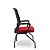 Cadeira Adrix Aproximação 4 Pés Fixo Vermelho - Imagem 2