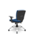 Cadeira Altrix Espaldar Baixo Poliéster Azul - Imagem 3