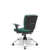 Cadeira Altrix Espaldar Baixo Poliéster Verde - Imagem 3