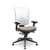 Cadeira Flash Presidente Branco e Bege - Imagem 1