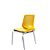 Cadeira Beezi Fixa 4 Pés Amarelo - Imagem 3