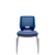 Cadeira Beezi Fixa 4 Pés Azul - Imagem 1