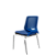 Cadeira Beezi Fixa 4 Pés Azul - Imagem 3