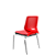 Cadeira Beezi Fixa 4 Pés Vermelho - Imagem 3