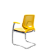 Cadeira Beezi Aproximação S Vinil Amarelo - Imagem 3