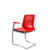 Cadeira Beezi Aproximação S Vinil Vermelho - Imagem 3