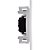 Kit Arandela 6" Leson 2LSQUADBR 70W RMS Quadrada Branca - PAR / 2 [F002] - Imagem 3