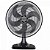 Ventilador de Mesa Ventisol Turbo 6 50cm Preto 127v [F002] - Imagem 1