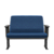 Esibire Poltrona Poliester Azul USB Plus Size - Imagem 1