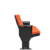 Esibire Poltrona Poliester Laranja USB Plus Size - Imagem 2
