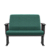 Esibire Poltrona Poliester Verde USB Plus Size - Imagem 1