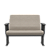 Esibire Poltrona Poliester Fendi USB Plus Size - Imagem 1