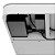 Mesa com Regulagem de Altura Branca Elements Musa - Imagem 5
