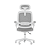 Cadeira de Escritorio Elements Astra Cinza/Branco - Imagem 3