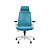 Cadeira Elements Helene Special Branco/Azul - Imagem 1