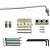 Ponte Sistema Trêmolo Guitarra Floyd Rose Spirit FRT20-CR [F035] - Imagem 4