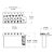 Ponte Sistema Trêmolo Guitarra Strato Spirit TF40N-GD-WH [F035] - Imagem 1