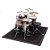Tapete de Bateria 2x18m Edição Limitada 50 Anos Tama TDR-50TH [F035] - Imagem 1
