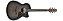 Violão 6 Cordas Aço Eletroacústico Grand Auditorium Transparent Charcoal Burst Ibanez Advanced Acoustic Series AAM70CE-T - Imagem 6