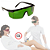 óculos De Proteção Epi Segurança Contra Raio Laser 2 Unidade - UN / 2 [F103] - Imagem 1