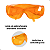 Kit 5 óculos Proteção Laranja Visão Noturna Dia Nublado - UN / 5 [F103] - Imagem 4
