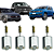 2 Pares Motor Fechadura Trava Elétrica Amarok Jetta Tiguan - UN / 4 [F103] - Imagem 1