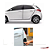 Protetor Mini Borracha De Porta Todo Carro 7x10mm 5m Preta [F103] - Imagem 1