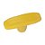 Puxador Liberação Frio Ford F1000 F2000 F4000 Amarelo [F103] - Imagem 1