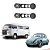 Par Manivela Eleva Vidro Cromada Fusca 70 A 96 Kombi 75 A 13 [F103] - Imagem 1