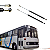 Par Amortecedores Tampa Bagageiro Mercedes ônibus O-364-400 [F103] - Imagem 1
