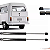 Par Amortecedores Tampa Porta-malas Kombi 97 A 13 - 45,2 Cm [F103] - Imagem 1