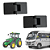 Par 2 Dobradiças Externas P/ Porta Agrícola ônibus Uso Geral - UN / 2 [F103] - Imagem 1