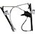 Máquina Do Vidro Elétrico Diant Esq Golf G3 95 A 98 4pts [F103] - Imagem 1