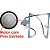 Máq. Do Vidro Elétrica Da Pta. Diant. - Esq. S/motor Fix. Bosch Estriado - Santana E Quantum Após 97 [F103] - Imagem 1