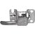 Maçaneta Interna Porta Esq Fusca Metal Cromada [F103] - Imagem 1