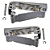 Limitadores Suporte Estágio Porta Traseira Báu Fiorino 85 13 - UN / 4 [F103] - Imagem 3