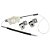 Kit Reparo Máquina Vidro Elét Diant Esq Golf G3 95 A 98 2pts [F103] - Imagem 1